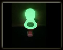 glow toilet small